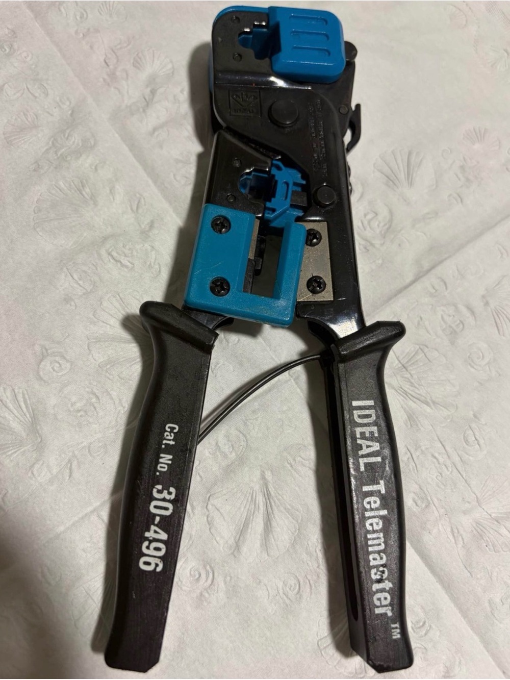 IDEAL Telemaster Crimping Tool - Black & Blue